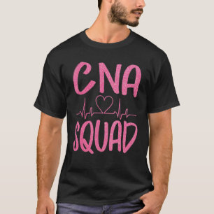CNA squad funny certified nursing nurses assistant T-Shirt