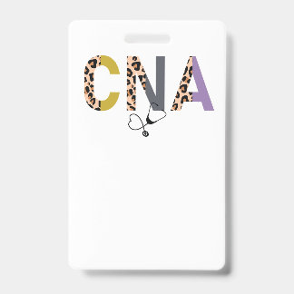 CNA work badge 
