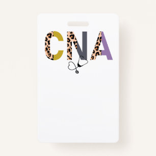 CNA work badge 