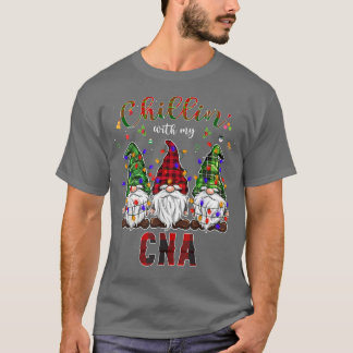 CNA Xmas with Gnomes Christmas Tree Lights Decorat T-Shirt