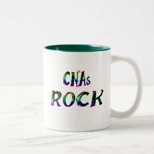 CNAs ROCK COLOR Two-Tone Coffee Mug