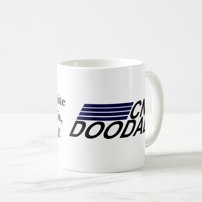 CNC Doodad! II Coffee Mug (Front Right)