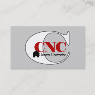 CNC General Contractor Business Card