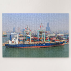 CNC Line container ship  Jigsaw Puzzle