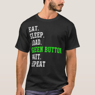 CNC Operator Machinist Funny Green Button Tank Top