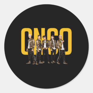 Cnco Official World Tour Classic Round Sticker