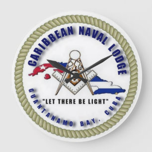 CNL Masonic Items Large Clock