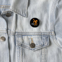 CNY Jazz Lapel Pin - Black