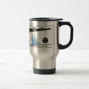 CO2 IS NOT POLLUTION REVISED TRAVEL MUG