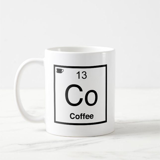 Co Coffee Element Coffee Mug (Left)