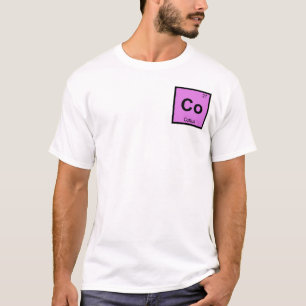 Co - Cottus Greek Chemistry Periodic Table Symbol T-Shirt
