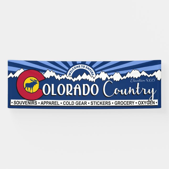 CO Country Parking Banner (Horizontal)