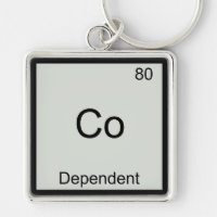 Co - Dependent Funny Chemistry Element Symbol Tee