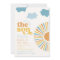 Co-Ed Here Comes The Son Baby Shower Invitation