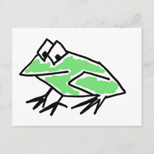 CO- Funky Frog Postcard
