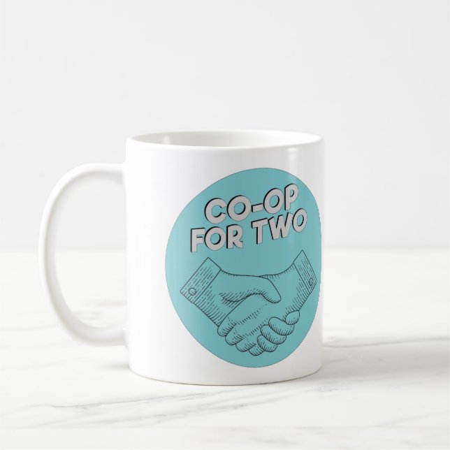 Co-op for Two Logo 11oz classic mug (Left)