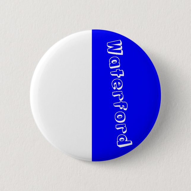 Co Waterford Badge 2 Inch Round Button (Front)
