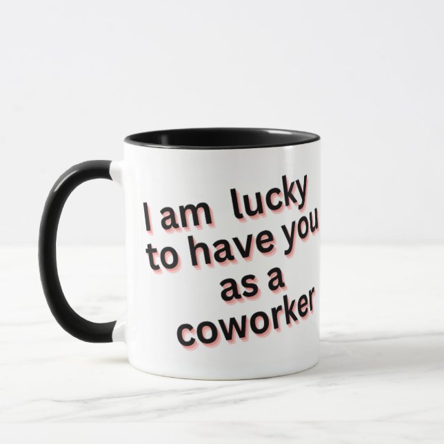 Co-worker mug (Left)