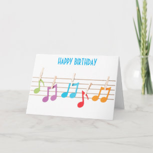 **CO-WORKER'S BIRTHDAY** TURN UP THE MUSIC CARD