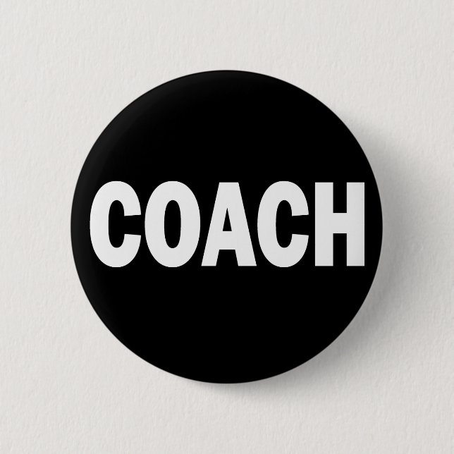 COACH 2 INCH ROUND BUTTON (Front)