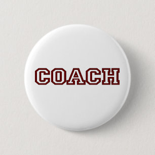 Coach 2 Inch Round Button