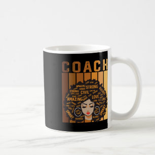 Coach Afro African American Women Black History Mo Coffee Mug
