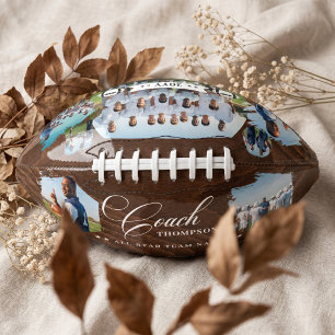 Coach Appreciation Collage Football Photo Woograin