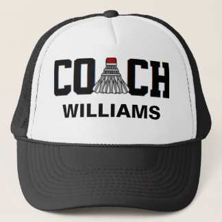 Coach -Badminton (Personalized) Trucker Hat
