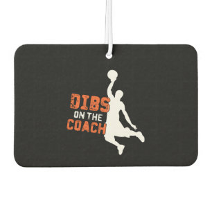 Coach Basketball Air Freshener