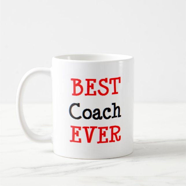 coach, best ever coffee mug (Left)