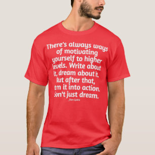 coach Dan Gable inspirational quote inspirational T-Shirt