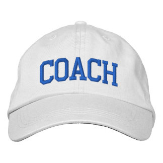 COACH EMBROIDERED HAT
