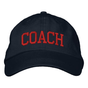 COACH EMBROIDERED HAT