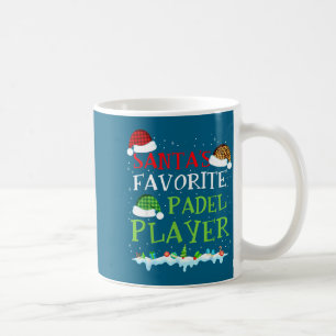 Coach Favorite s Player Padel Santa Padel Fun Fun Coffee Mug