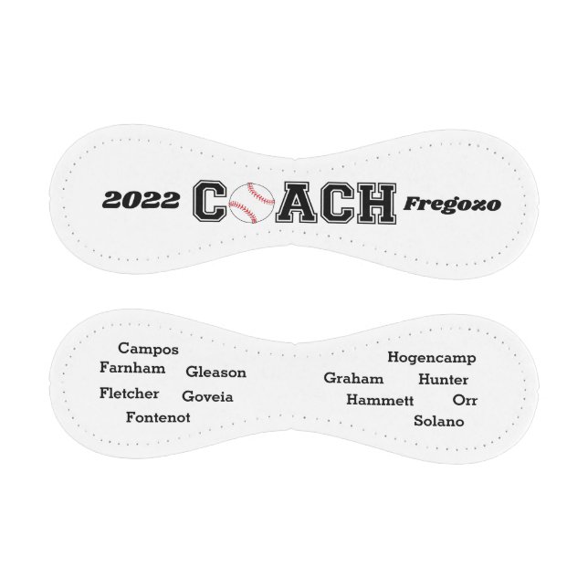 Coach Fregozo Baseball (Panels)