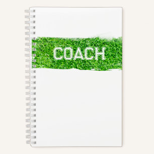 COACH Grass Turf Modern Sports  Notebook