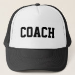 Coach hat for sports teams | customizable colours<br><div class="desc">Coach hat for sports teams | customizable colours. Tennis,  soccer,  track,  basketball,  softball,  baseball,  lacross,  swimming,  gym,  fitness etc. High School and college leagues.</div>