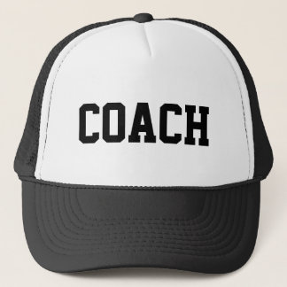 Coach hat for sports teams | customizable colours