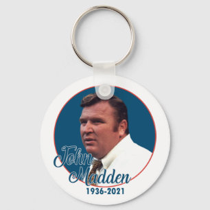 Coach John Madden Keychain