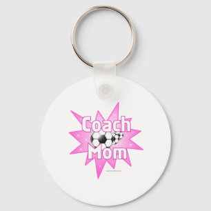 Coach Mom Keychain