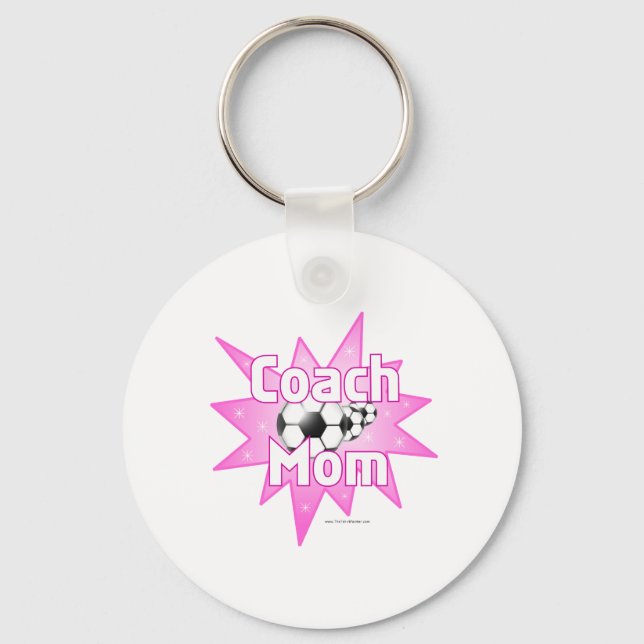 Coach Mom Keychain (Front)