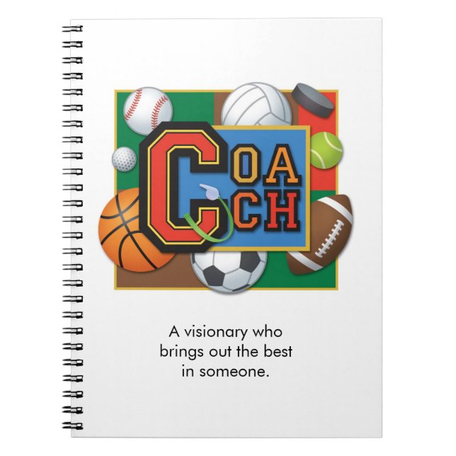 “Coach” Notebook (Front)