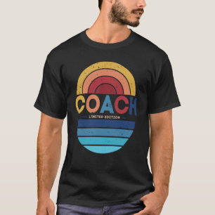 Coach Retro Vintage Sunset Style Inspirational Men T-Shirt