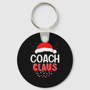 Coach Santa Claus Christmas Matching Costume Keychain