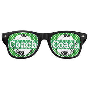 COACH Soccer rétro Shades /Fun Party Lunettes de s