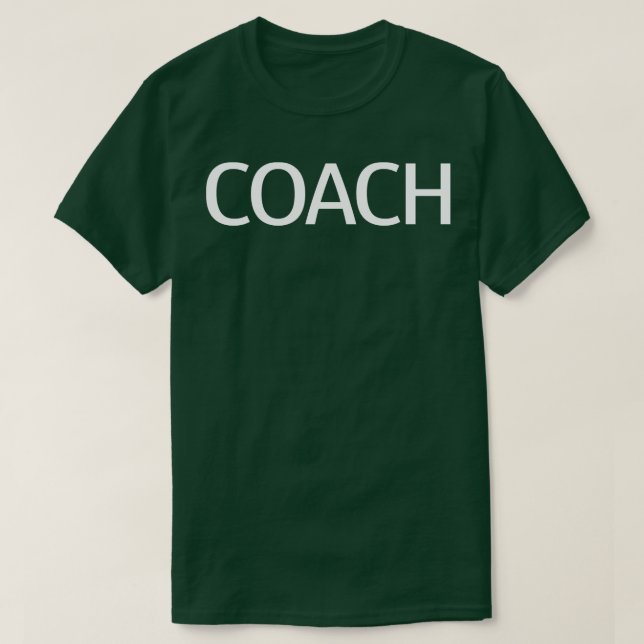 Coach T-Shirt (Design Front)
