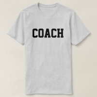 COACH T-SHIRT (AVANT et ARRIÈRE)
