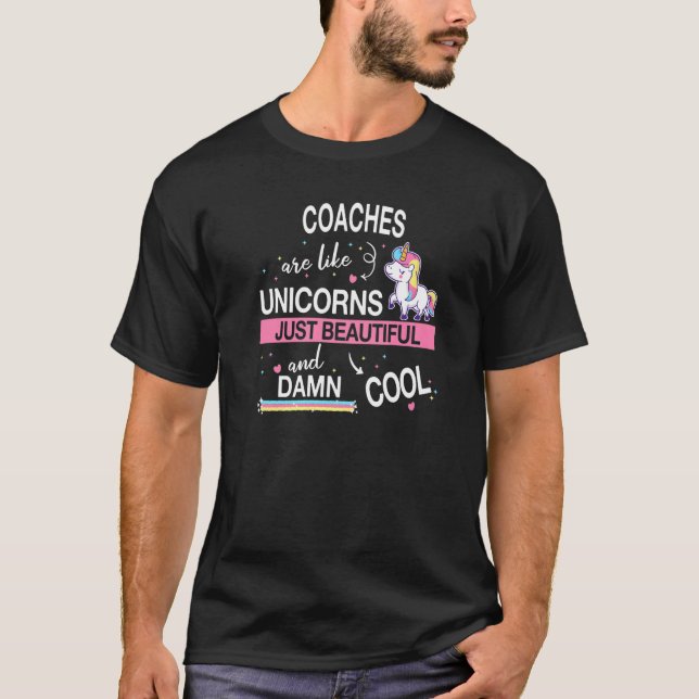 Coach Trainer Unicorn T-Shirt (Front)