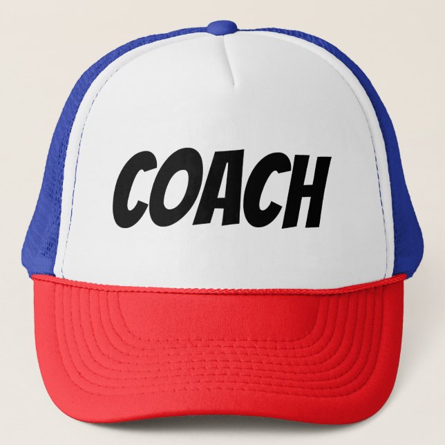 COACH  TRUCKER HAT (Front)