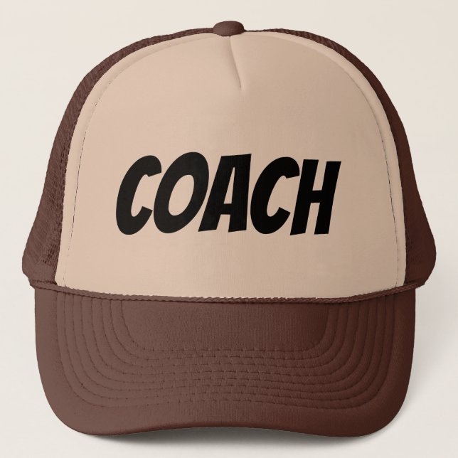 COACH  TRUCKER HAT (Front)